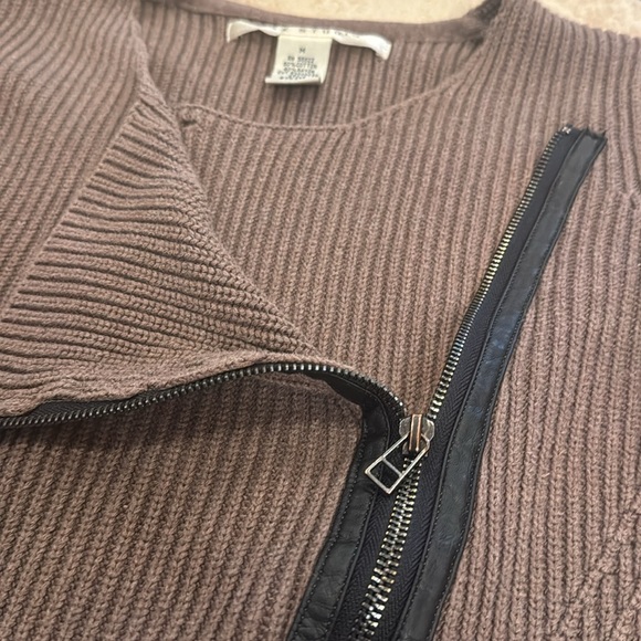 Max Studio Moto Sweater Cardigan - Picture 5 of 9